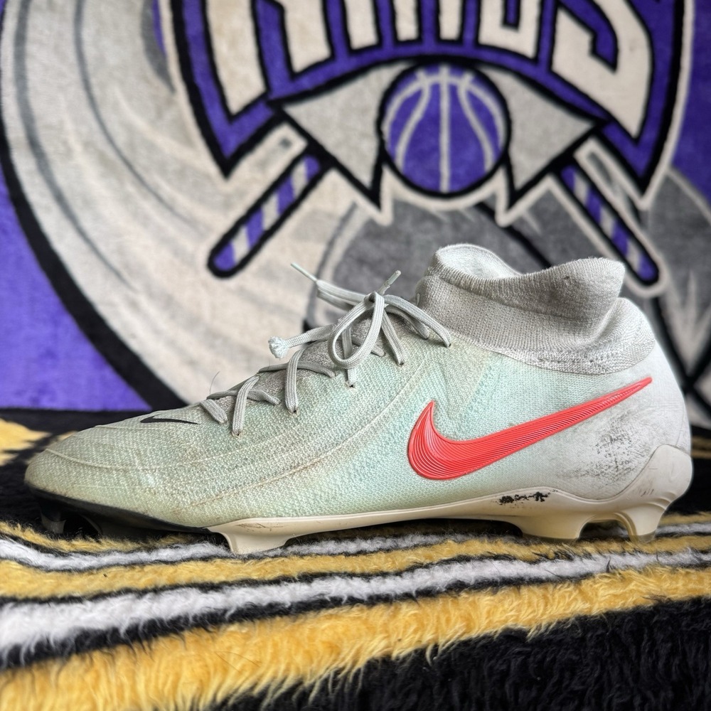 Size 11.5 - Nike Phantom Luna II Pro FG Mint Blue Soccer Cleats FJ2575-300 Men's